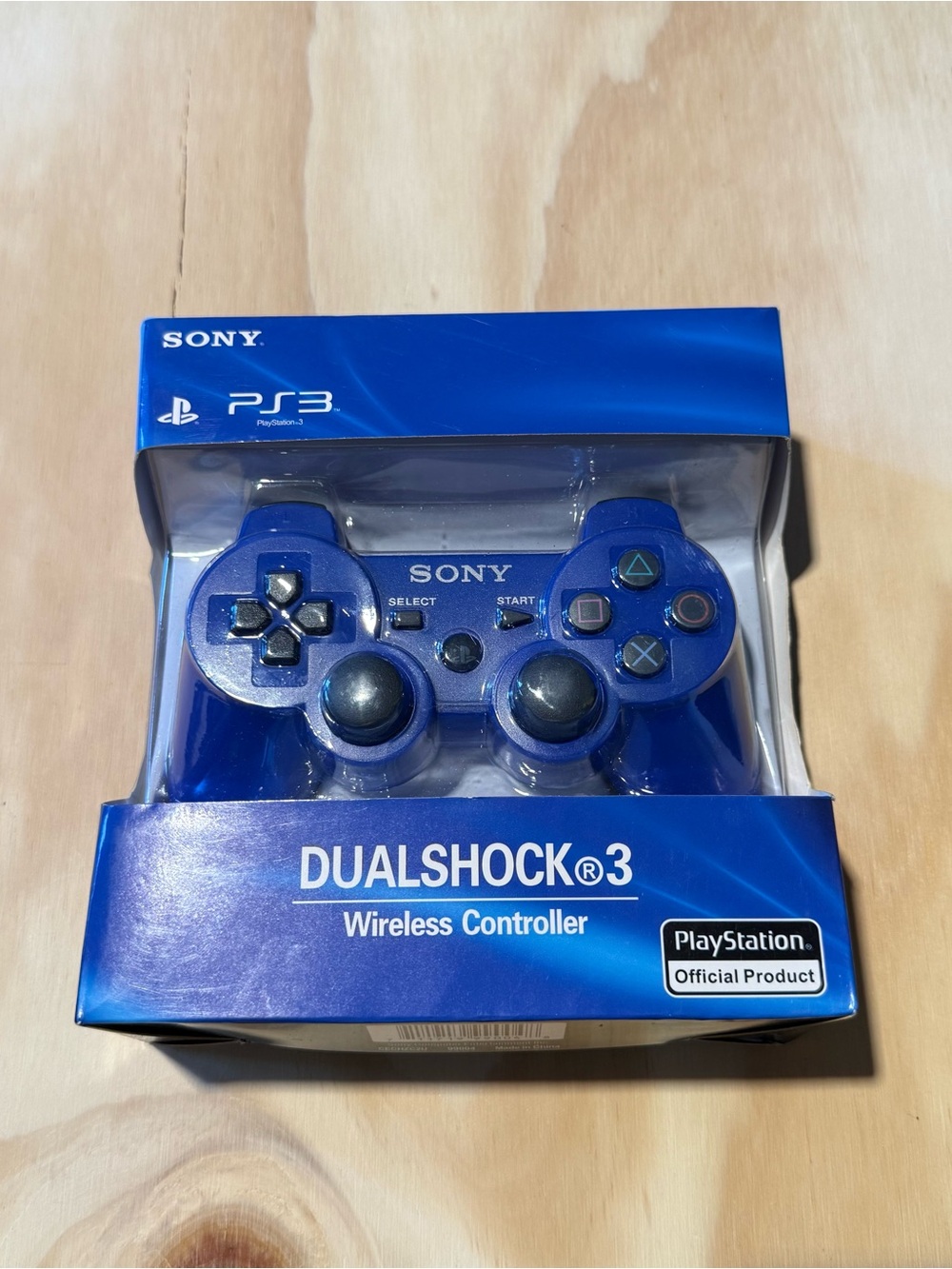 Genuine OEM Sony PlayStation 3 Metallic Blue DualShock 3 Controller Brand New!